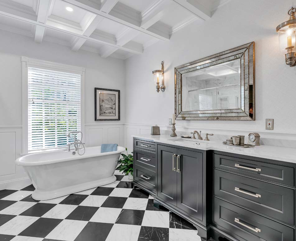 Gorgeous bathroom remodel by C Mac in New Jersey