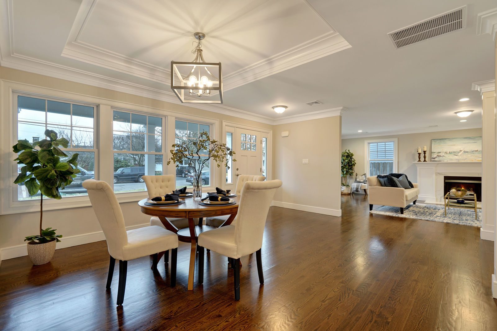 Dining room, whole-home remodel on Sunset Ave, Point Pleasant NJ