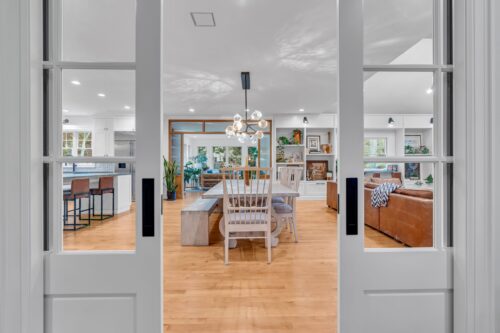 dining room remodel
